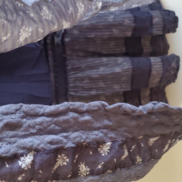 Rare Loveshackfancy Blue Floral Maxi Skirt womens size small cotton - Picture 6 of 6